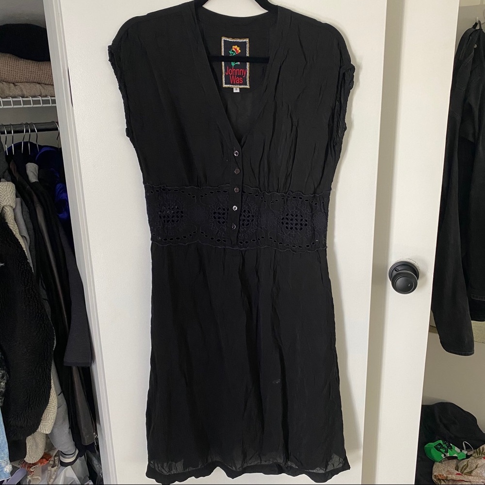 Johnny Was Black Dress
